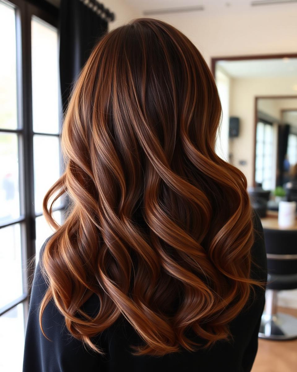 Balayage rame realizzato da Atelier Luma a Ravenna